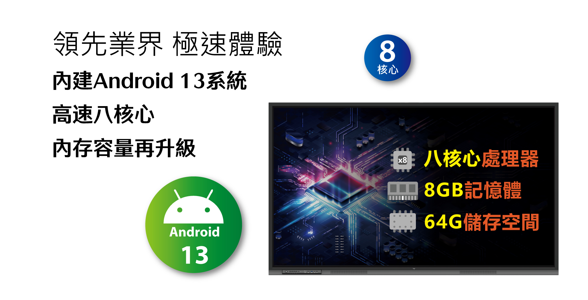 FM-VB8613 智慧大黑板 圖片 2